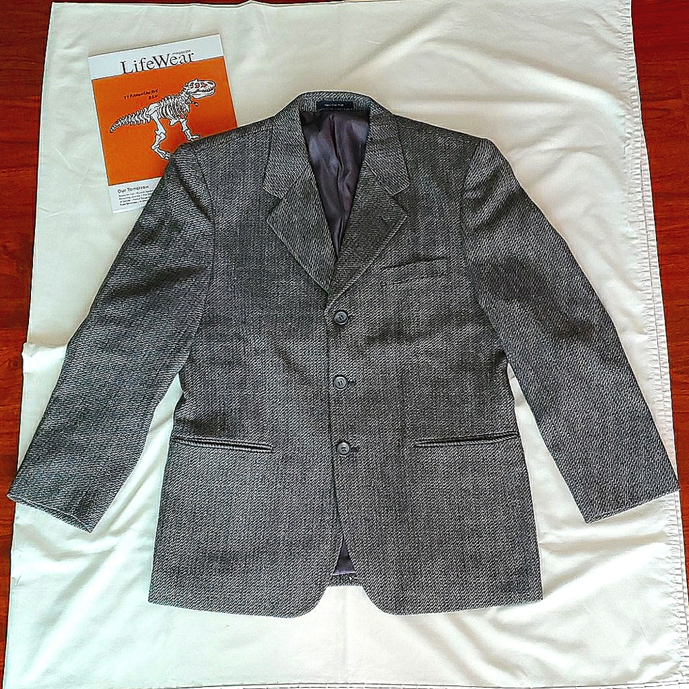 Men tweed jacket